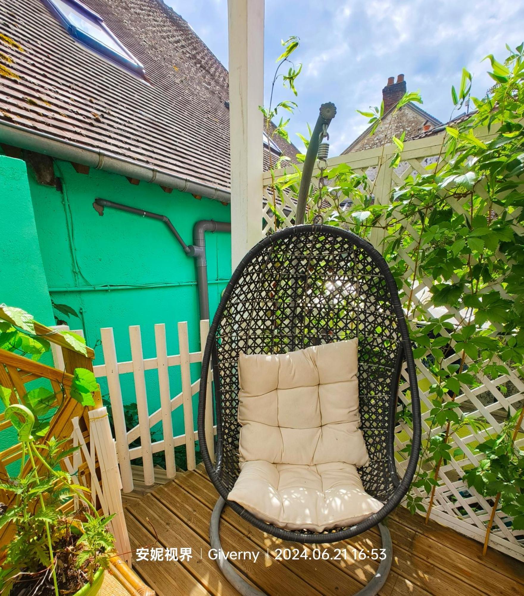 Bed and Breakfast Le Coin Des Artistes Giverny Exterior foto